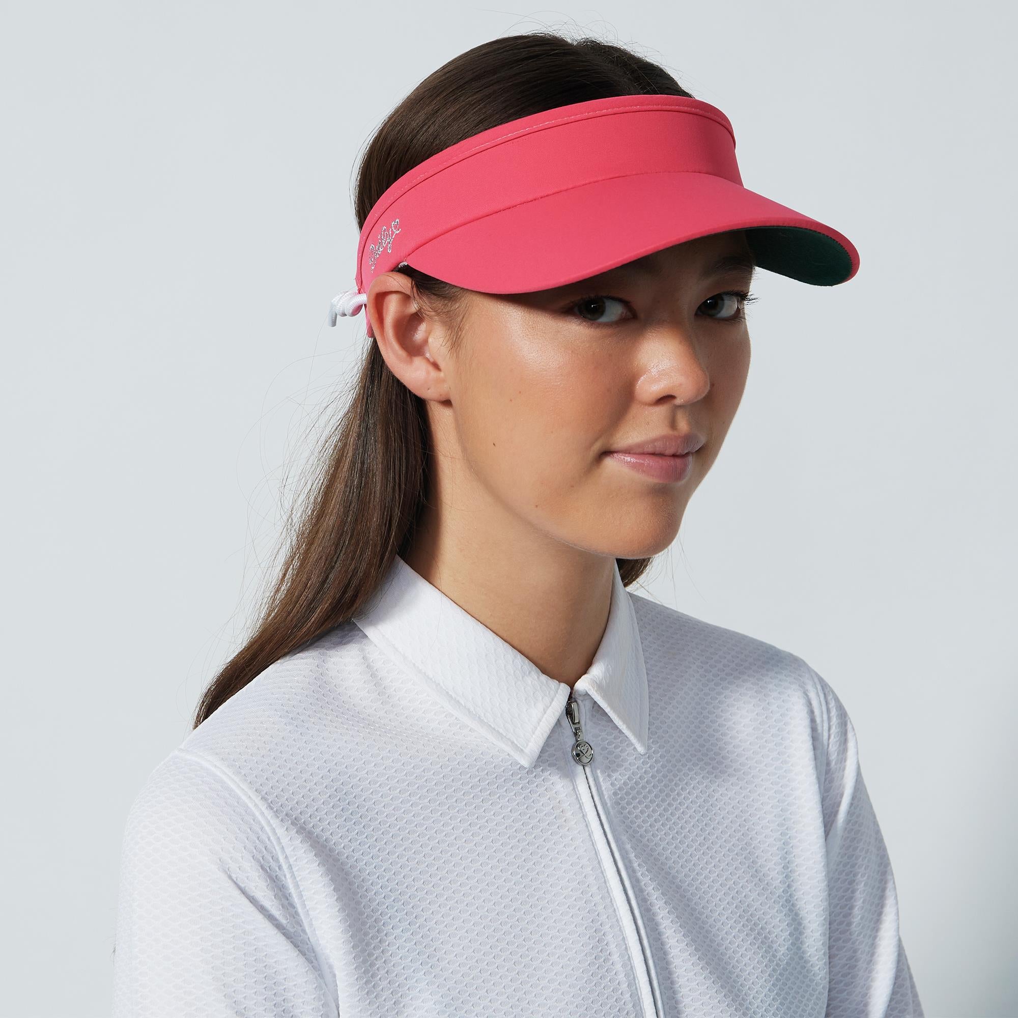 Daily Sports Marina Ladies Golf Visor Intense Coral